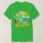 Summer Funny Skeleton T-shirt (Design voorkant)
