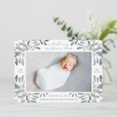 Summer Garden | Aankondiging van de foto ter geboo (Staand voorkant)