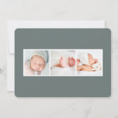 Summer Garden | Aankondiging van de foto ter geboo (Achterkant)