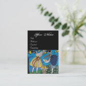 SUMMER GARDEN/BEAUTY MODE COSTUME DESIGNER VISITEKAARTJE (Staand voorkant)