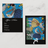 SUMMER GARDEN/BEAUTY MODE COSTUME DESIGNER VISITEKAARTJE (Voorkant / Achterkant)