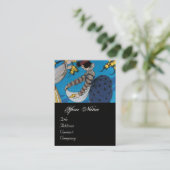 SUMMER GARDEN/BEAUTY MODE COSTUME DESIGNER VISITEKAARTJE (Staand voorkant)