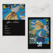 SUMMER GARDEN/BEAUTY MODE COSTUME DESIGNER VISITEKAARTJE (Voorkant / Achterkant)