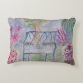 Summer Garden Bench Accent Kussen (Achterkant)