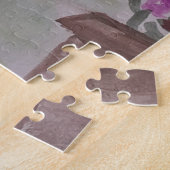 Summer Garden Bench Jigzaag Puzzle Legpuzzel (Zijkant)