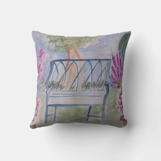 Summer Garden Bench Kussen (Achterkant)