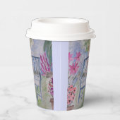 Summer Garden Bench Papieren Bekers (Rechts)