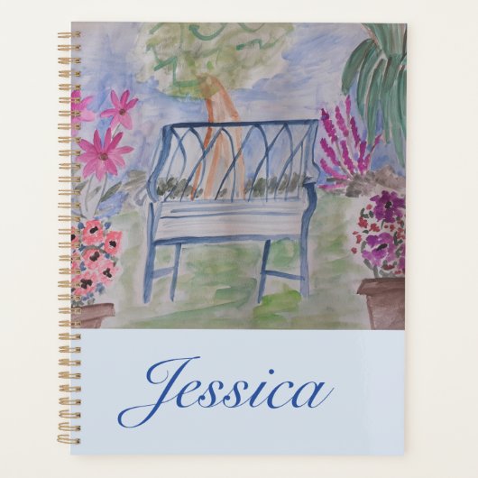 Summer Garden Bench Planner (Voorkant)