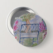 Summer Garden Bench Ronde Button 7,6 Cm (Voorkant /achterkant)