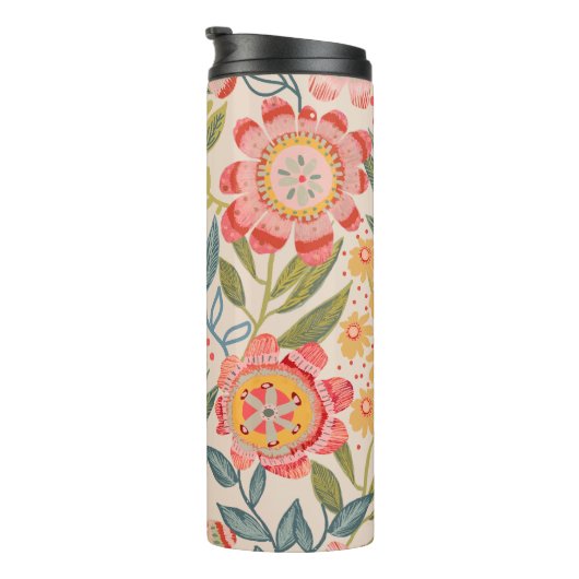 Summer Garden Bold Blooms Thermosbeker (Geroteerd rechts)