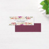 Summer Garden Bridal Registry Insert Kaarten Mini Visitekaartjes (Bureau)