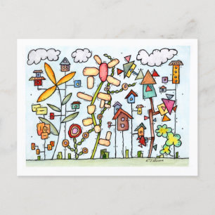 Summer Garden Briefkaart