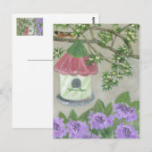 Summer Garden Briefkaart (Voorkant / Achterkant)