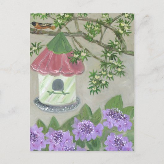 Summer Garden Briefkaart (Voorkant)
