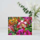 Summer Garden briefkaart (Staand voorkant)