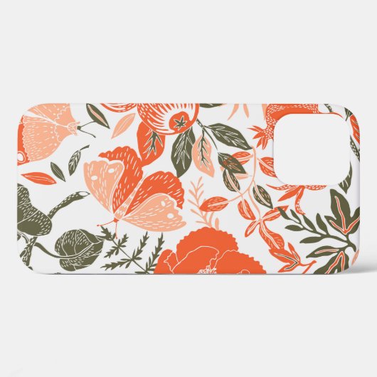 Summer Garden Deco Tile Case-Mate iPhone Case (Achterkant (horizontaal))