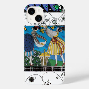 SUMMER GARDEN EN SWIRLS/MODE COSTUME DESIGNER Case-Mate iPhone CASE