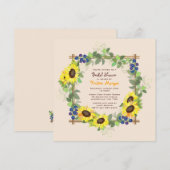 Summer Garden Invitation Kaart (Voorkant / Achterkant)