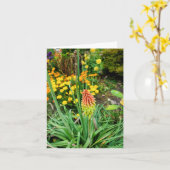 Summer Garden Kaart (Gele Bloem)