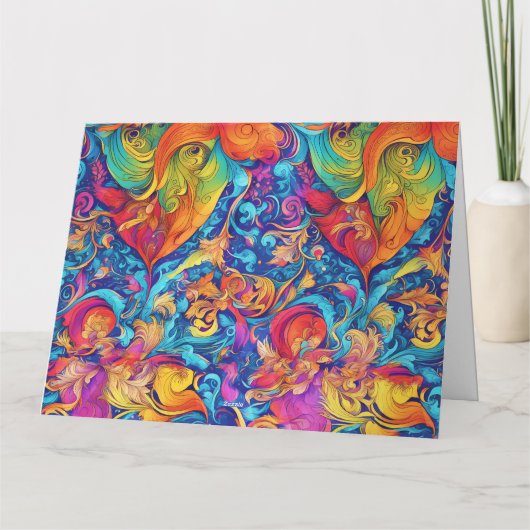 Summer Garden Kaart (Achterkant)