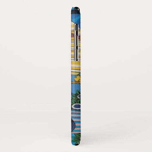 SUMMER GARDEN/MODE COSTUME DESIGNER MONOGRAM Case-Mate iPhone CASE (Achterkant/links)