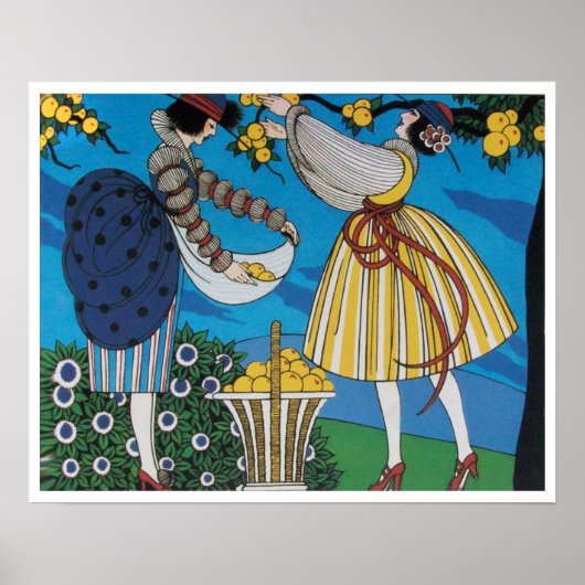 SUMMER GARDEN/MODE COSTUME DESIGNER POSTER (Voorkant)