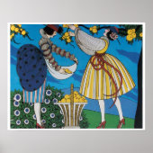 SUMMER GARDEN/MODE COSTUME DESIGNER POSTER (Voorkant)