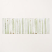 Summer Garden | Monogram Yoga Mat (Voorkant (horizontaal))