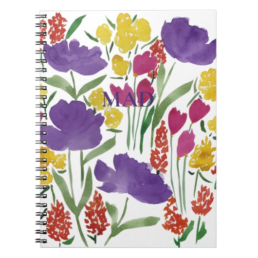 Summer Garden Notitieboek te personaliseren (Voorkant)