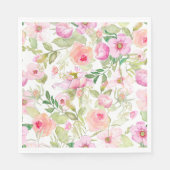 Summer Garden Paper Napkin Servet (Voorkant)