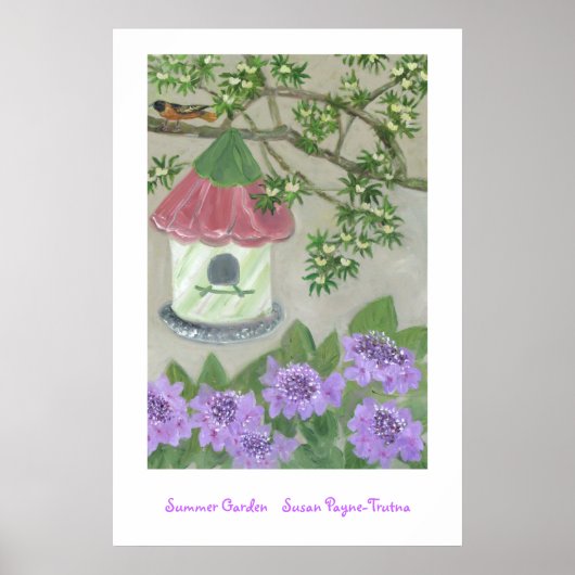 Summer Garden Poster (Voorkant)