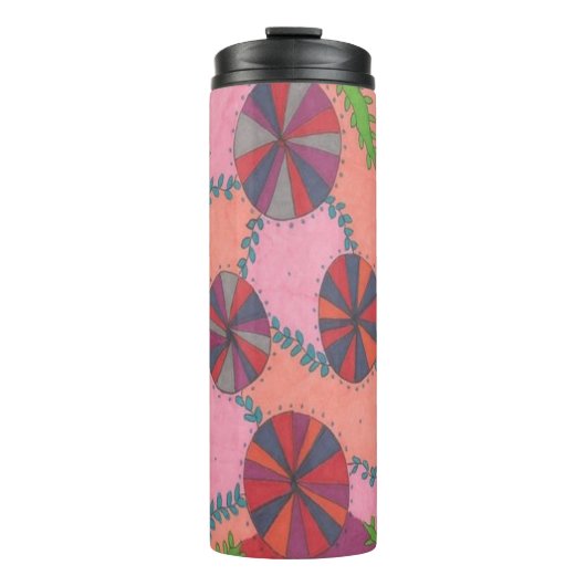 Summer Garden Print Thermosbeker (Voorkant)