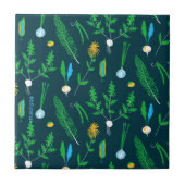 Summer Garden tegels om met mokken te gaan Tegeltje (Voorkant)