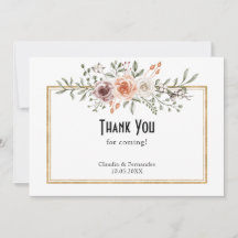 Summer Garden Waterverf floral Wedding