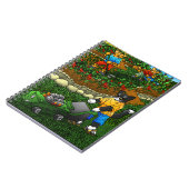 Summer Gardening Cats Notitieboek (Linkerzijde)