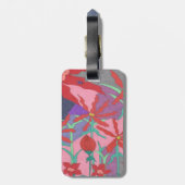 Summer Gardens at Night Bagagelabel (Achterkant verticaal)