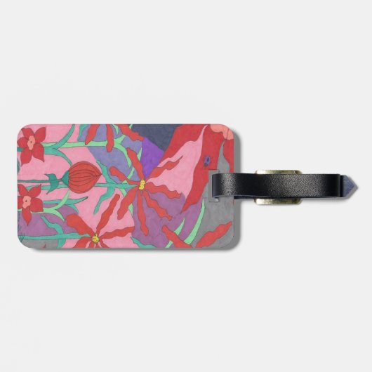 Summer Gardens at Night Bagagelabel (Achterkant horizontaal)