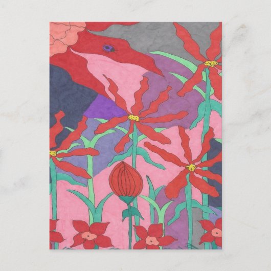 Summer Gardens at Night Briefkaart (Voorkant)