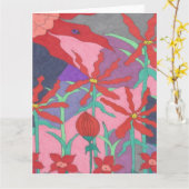 Summer Gardens at Night Kaart (Gele Bloem)