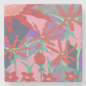 Summer Gardens at Night Stenen Onderzetter (Voorkant)