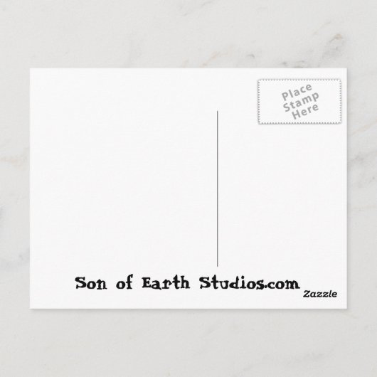 Summer Gate Briefkaart (Achterkant)