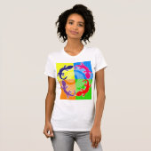 Summer Gecko pop T-shirt (Voorkant volledig)