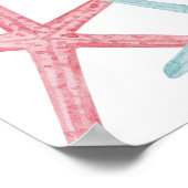 Summer Gender Reveal Party Vote Sign Poster (Hoek)