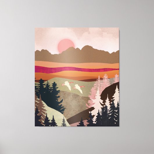 Summer Gese Canvas Afdruk (Voorkant)