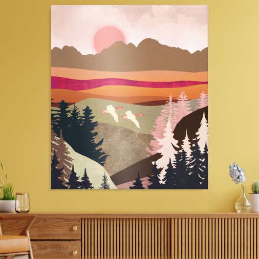 Summer Gese Canvas Afdruk (Insitu (Woonkamer))