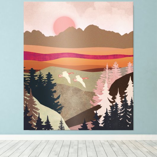 Summer Gese Canvas Afdruk (Insitu (Houten vloer))