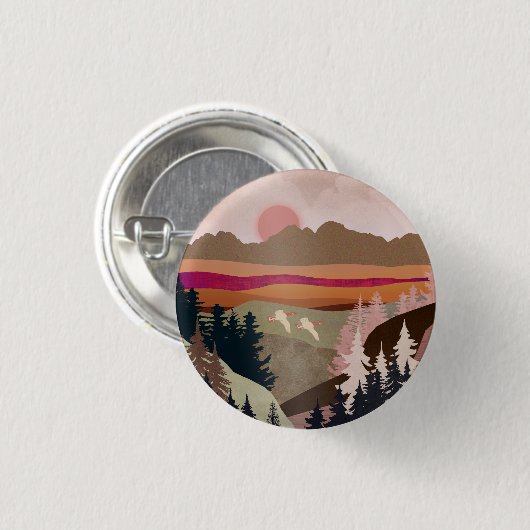 Summer Gese Ronde Button 3,2 Cm (Voorkant /achterkant)