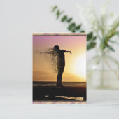Summer Girl Briefkaart (Staand voorkant)