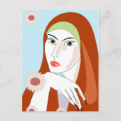 Summer Girl Briefkaart (Voorkant)