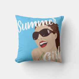 Summer Girl-kussen Kussen
